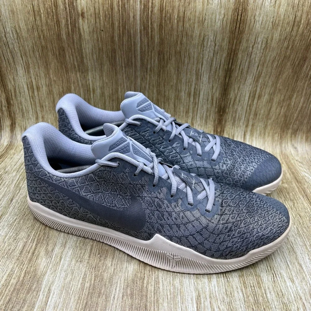 Nike Mamba Instinct Men's Size 14 Pure Platinum Shoes Kobe Bryant 852473-002